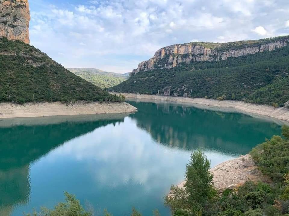 Casa Rural Cal Rocco Porta Del Pirineu Pobla de Segur Kamer foto